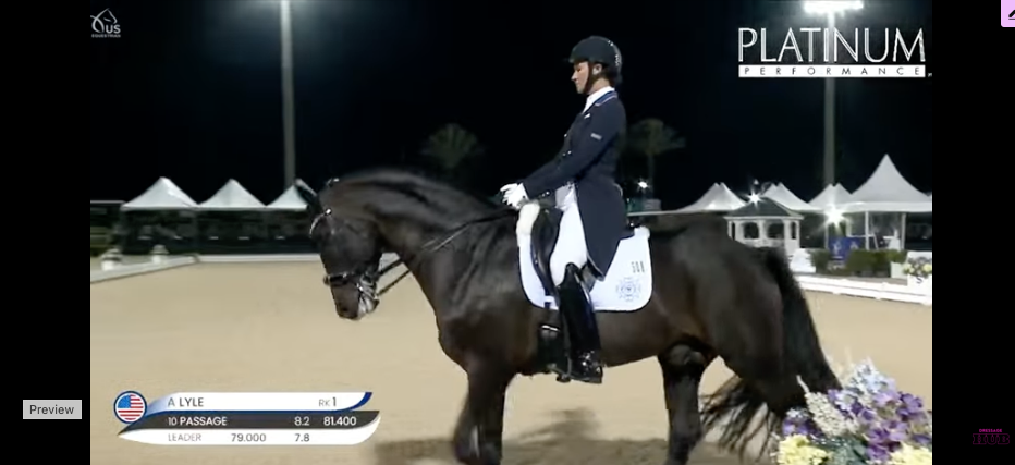 Adrienne Lyle & Salvino Score Second In the World This Week -Grand Prix Dressage Highlights